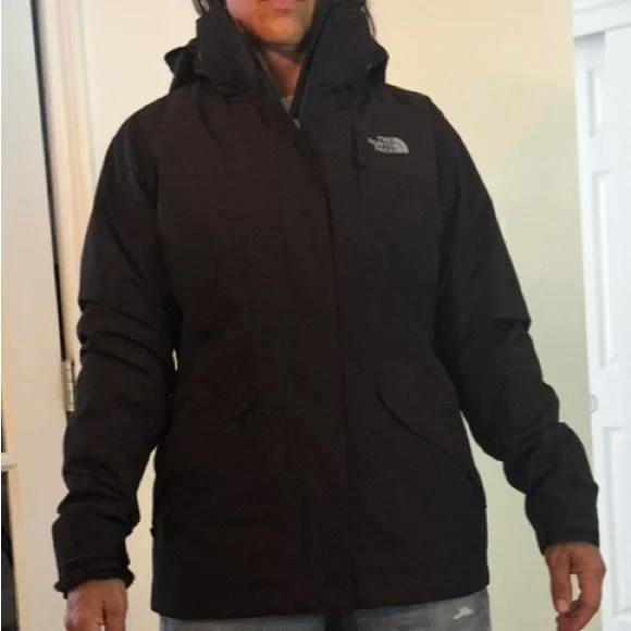 The North Face womens Black Jacket size small - Picture 1 of 11